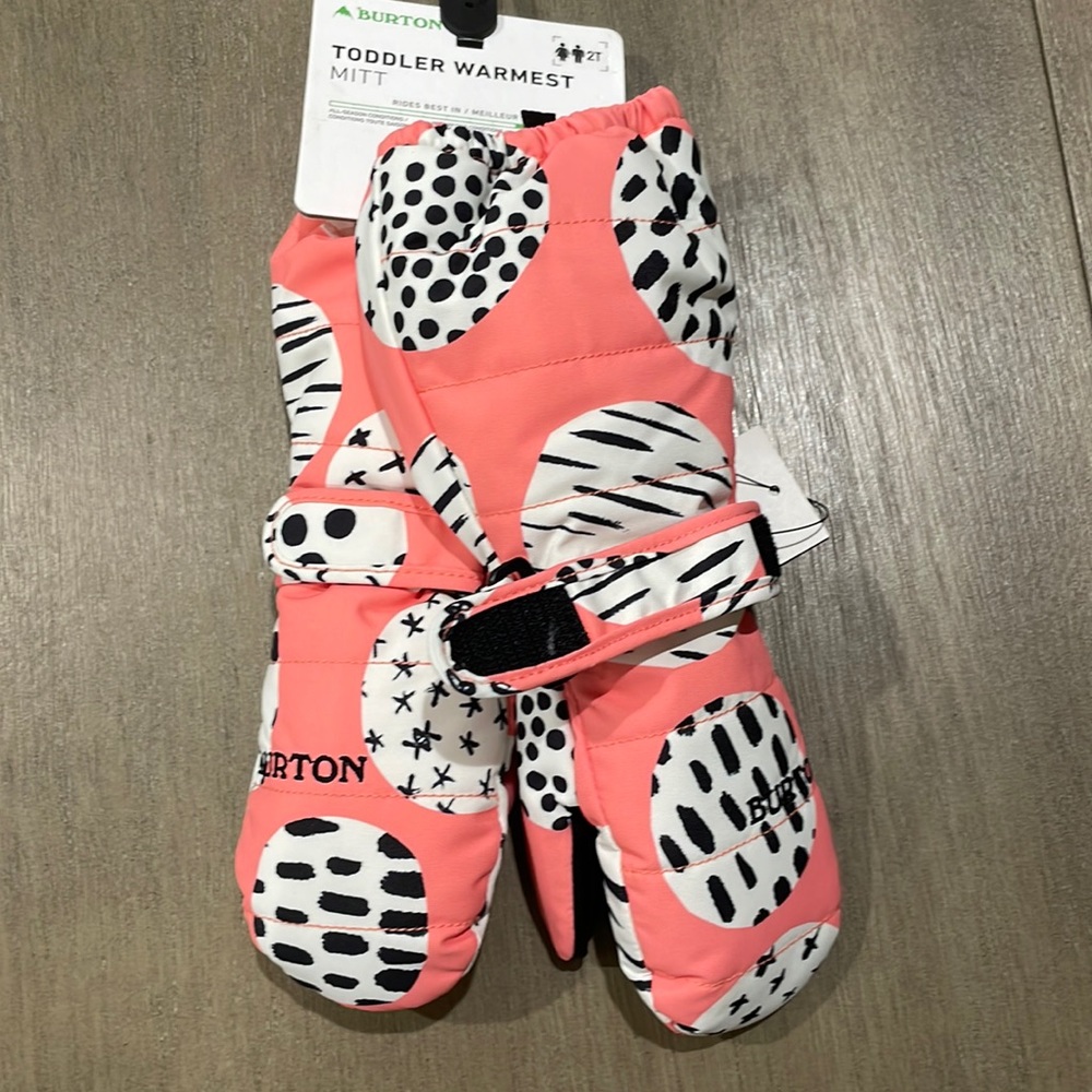 Burton Toddler Warmest Mitt 2T NEW